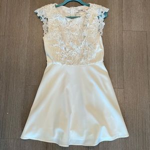 Do + Be White Cocktail Dress